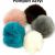9772 Acryl Pompon - 8cm - SE FARVER
