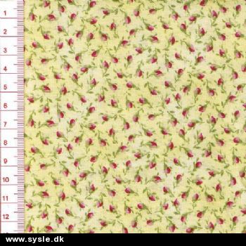 /0016 Patch. Mini Tulipaner, Sart Gul Bund (PÅ)