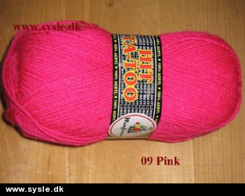 0009 Hit Tatoo, Pink - 100g 1ng.