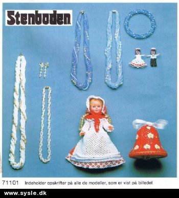 St 71101/ Perlemønster: Hefte (1987) 8 fors. *org*