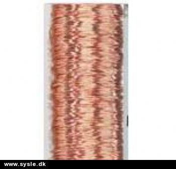 Messingtråd - Kobber -  0,25mm 50g rulle *Meget tynd*