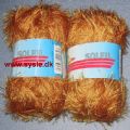 Klik her for at se flere billeder og f mere information om varen:  0150 Soleil - Pelsgarn 50g - Guld Gylden (Blank)