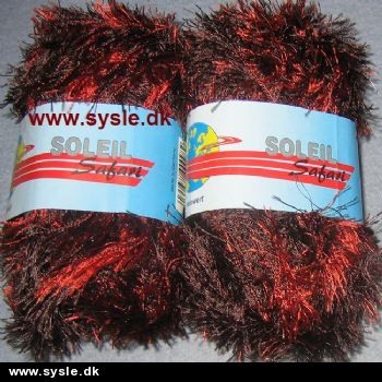 0401 Soleil Safari - Pelsgarn 50g - Brændt Orange/Brun