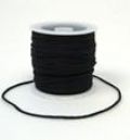 Klik her for at se flere billeder og f mere information om varen: Nylon Knytte Snor - SORT - 1 - 1,7mm 