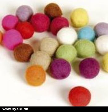 4402 Filt Kugler - 1-2cm - SE antal *TILBUD*