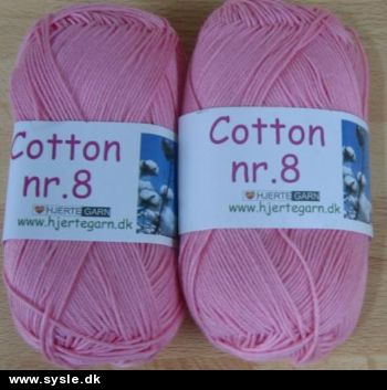 0410/1490 Cotton 8/4 - ROSA - 1ng