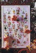 Klik her for at se flere billeder og f mere information om varen:  Oe 58203/ Pakke: Julekalender - Store Tal - 34x51cm