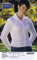 Klik her for at se flere billeder og f mere information om varen:  Mk 5031/ Mønster: Strik Cardigan m. hulmø. - str. S-XL - p. 4,00 *org*