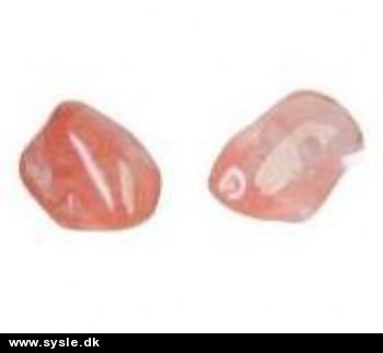 7850 Halvædelsten, Melon - 5-8mm ca.65 i ps.