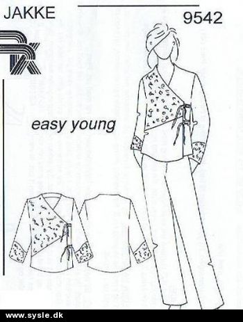 9542 BK easy Young - Jakke