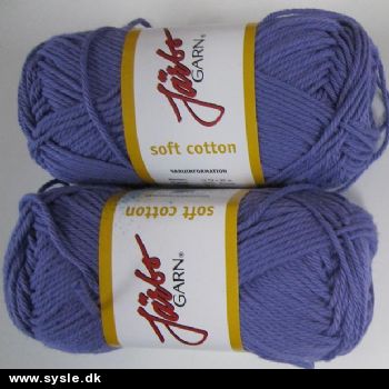 8844 Soft Cotton - Blå LILLA - 1ng