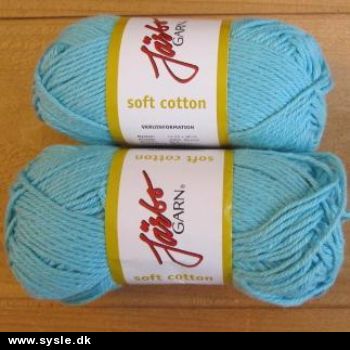 870 Soft Cotton - Lys TYRKIS - 1ng
