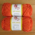 Klik her for at se flere billeder og f mere information om varen:  8845 Soft Cotton - Brændt ORANGE - 1ng