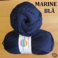 Klik her for at se flere billeder og f mere information om varen:  0004 Super Socks - MARINEBLÅ - 150g 1ng.