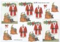 Klik her for at se flere billeder og f mere information om varen:  0072 - 3D Julemanden har hængt Jakken - 2 kort