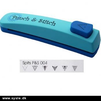 004 Punch & Stitch - V m.spids - 1stk. 