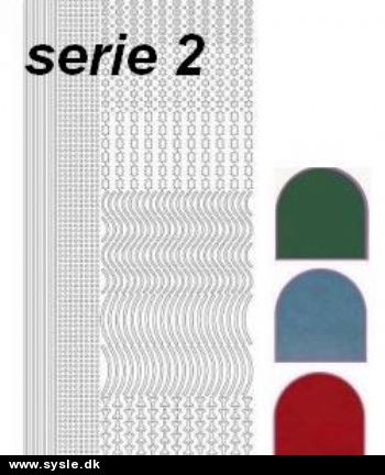 Serie 02 - Dots-stix *Flere Farver* 1ark.