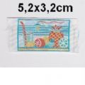 Klik her for at se flere billeder og f� mere information om varen:&nbsp; 5,2x3,2cm Mærke, Blandet Frugter - 1stk.