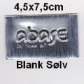 Klik her for at se flere billeder og f� mere information om varen:&nbsp; 4,5x7,5 Sølv mærke *Abase by Tekk* 1stk. 