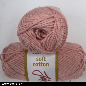 8861 Soft Cotton - Lys Gammel rosa - 50g 1ng