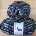 Klik her for at se flere billeder og f mere information om varen:  0101 Super Socks 150g - Sort/Blå/Hvid/Grøn Print - 1ng.