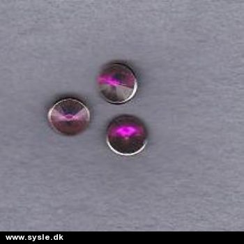 3918 Knap - 10mm - Pink (diamant) *2stk.*