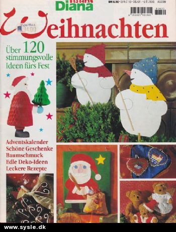 0602 Hobbyblad: Weihnachten over 120 ideer (tysk tekst) *SOLGT*
