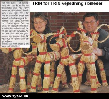 2002 Mønster: Bind en buk - vejledning i billeder - ca. 50-75cm