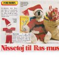 Klik her for at se flere billeder og f mere information om varen:  Ao 29-74-30: Mønster: Strik Nissetøj til Rasmus *org*