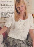 Klik her for at se flere billeder og f mere information om varen:  Hv 24-99-49: Mønster: Strik sommerlig cardigan S-XL *org*
