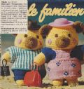 Klik her for at se flere billeder og f mere information om varen:  Hm 38-89-84: Mønster: Hækl bamser - ca. 15cm *org*