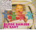 Klik her for at se flere billeder og f mere information om varen:  Fj 10-93-83: Mønster: Bamseuro med bjælder *org*