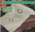 Klik her for at se flere billeder og f mere information om varen:  Fj 01-96-01 Mønster: Hardanger løber - 31x97cm *org*