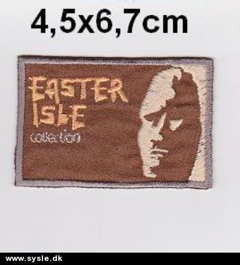 4,5x6,7cm Mærke: Easter Isle - 1stk.