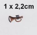 Klik her for at se flere billeder og få mere information om varen:  1,0x2,2cm Mærke: mini Trompet - 1stk.