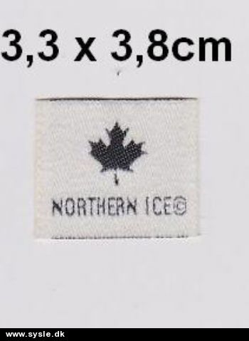 3,3x3,8cm Mærke: Northern Ice *SIDSTE*