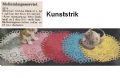 Klik her for at se flere billeder og f mere information om varen:  Fj 06-86-74: Mønster: Kunststrikket mellemlægsserv. ø:18cm *fil*