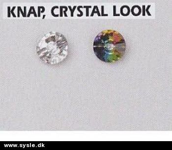 1769 Knap: Krystal(diamant) *SE PRIS og str.*
