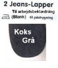 Klik her for at se flere billeder og f mere information om varen:  2274 - Arbejds-Lapper 9½x12cm Koks Grå - 2 i pk.