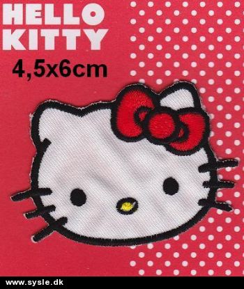 Mærke: Hello Kitty - 4,5x6cm *DEN SIDSTE*