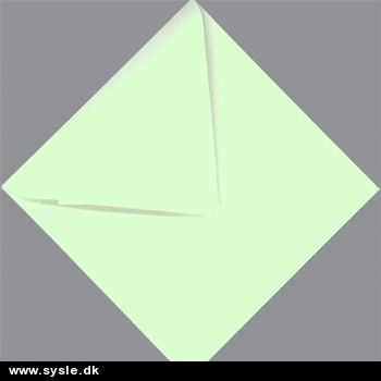 4K Kuverter: Mint grøn 16x16cm - 10 stk. i pk.