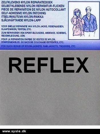9002 - Reparationslap 10x20 Reflex grå - Selvklæbende
