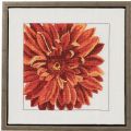 Klik her for at se flere billeder og f mere information om varen:  Pe 70-1153/ Mønster: Brodere billede m. Dahlia *org*