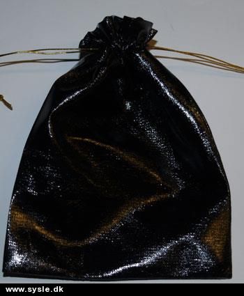 7671 - Smykkeposer - 13x18cm Blank Sort - 3stk.
