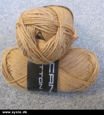 0127 Cotton 8/4 - Lys Mokka BRUN - 1ng