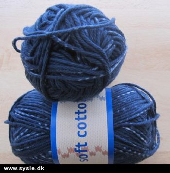 8882 Soft Cotton 50g - Mørk Jeansblå nistret - 1ng
