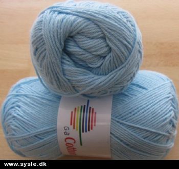 1541 Cotton 8/4 - Lys Isblå - 1ng
