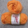 Klik her for at se flere billeder og f mere information om varen:  8858 Soft Cotton - Lys ORANGE - 1ng