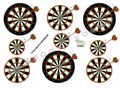 Klik her for at se flere billeder og f mere information om varen:  12952 - 3D Dartspil m. pile - 3 kort