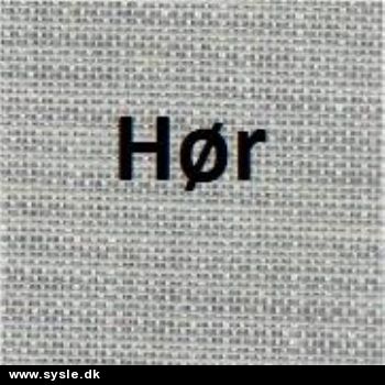 Broderistof Hør - Lys Natur/RÅHVID fl.str. - (KUN RESTER)